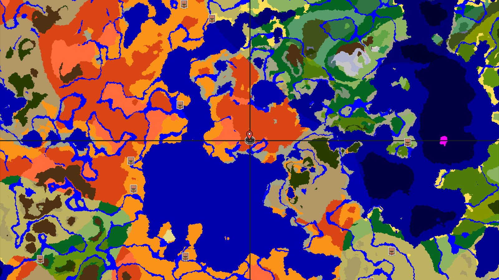 Badlands Spawn With Nearby Ancient City — Minecraft seed preview