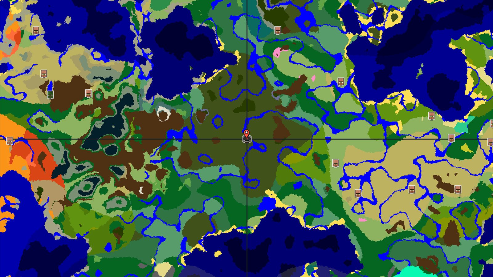 Dark Forest Spawn with a Hidden Mansion Nearby — Minecraft seed preview
