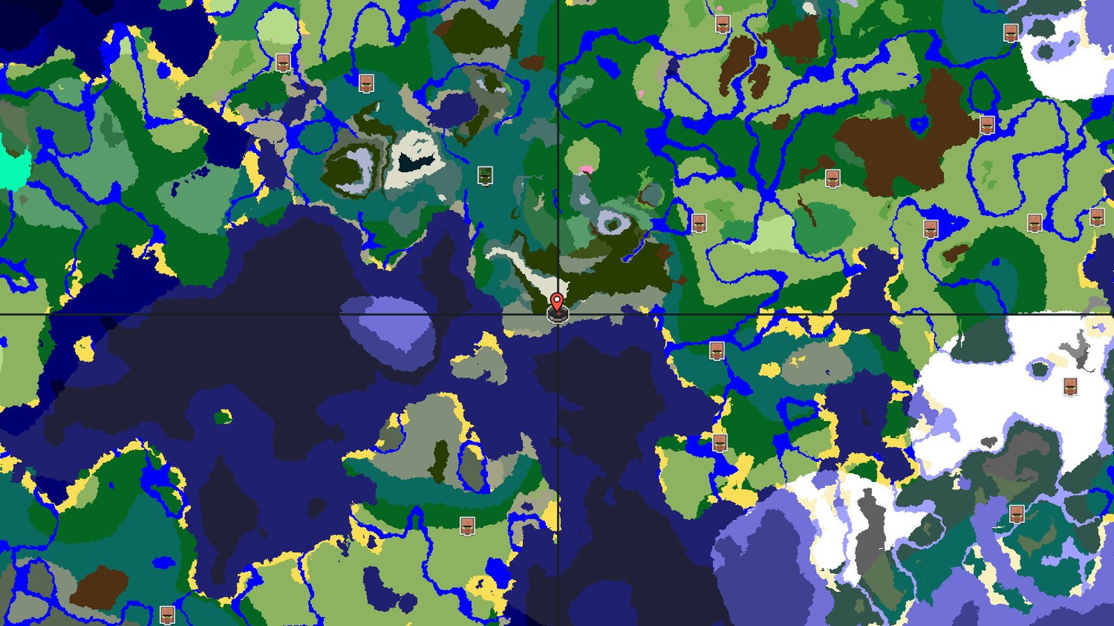 Ancient City and Ocean Structures Near Spawn — Minecraft seed preview