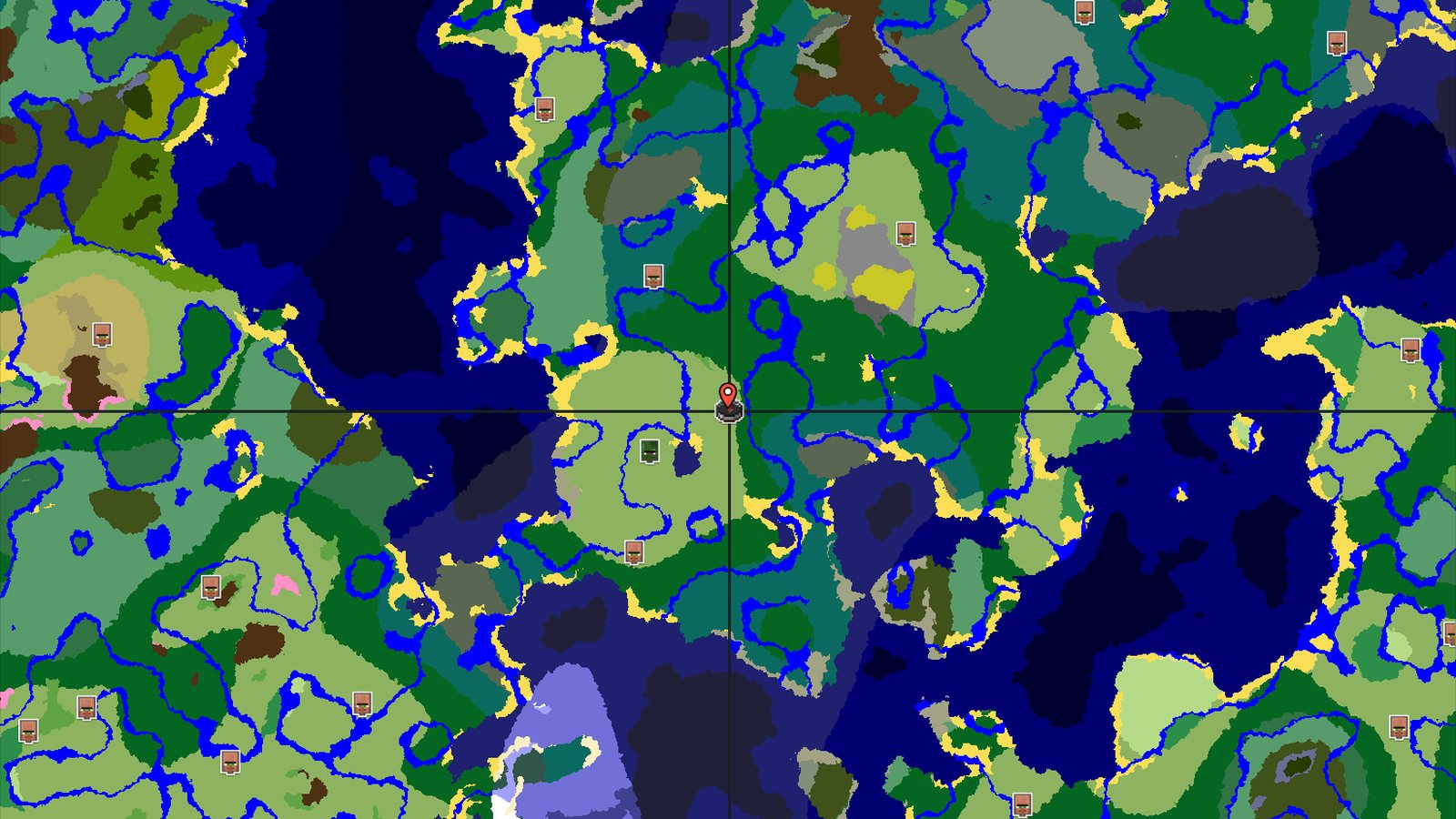 Spawn Near Abandoned Village and Trail Ruins — Minecraft seed preview