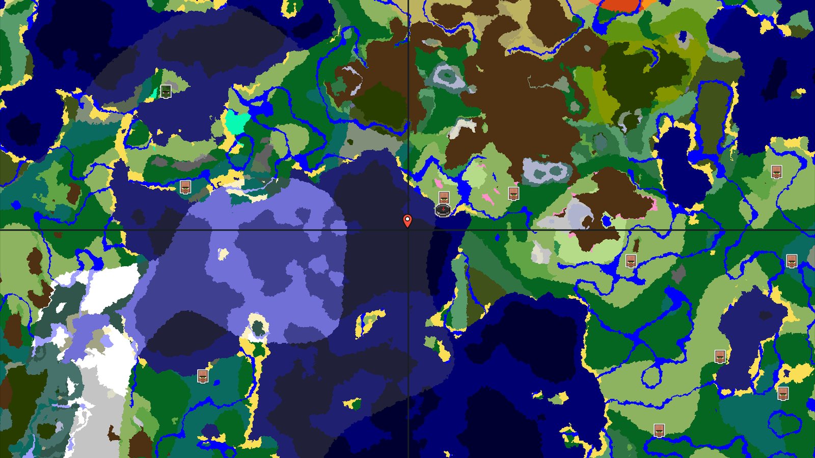 Forest Spawn with Nearby Village and Trial Chambers — Minecraft seed preview