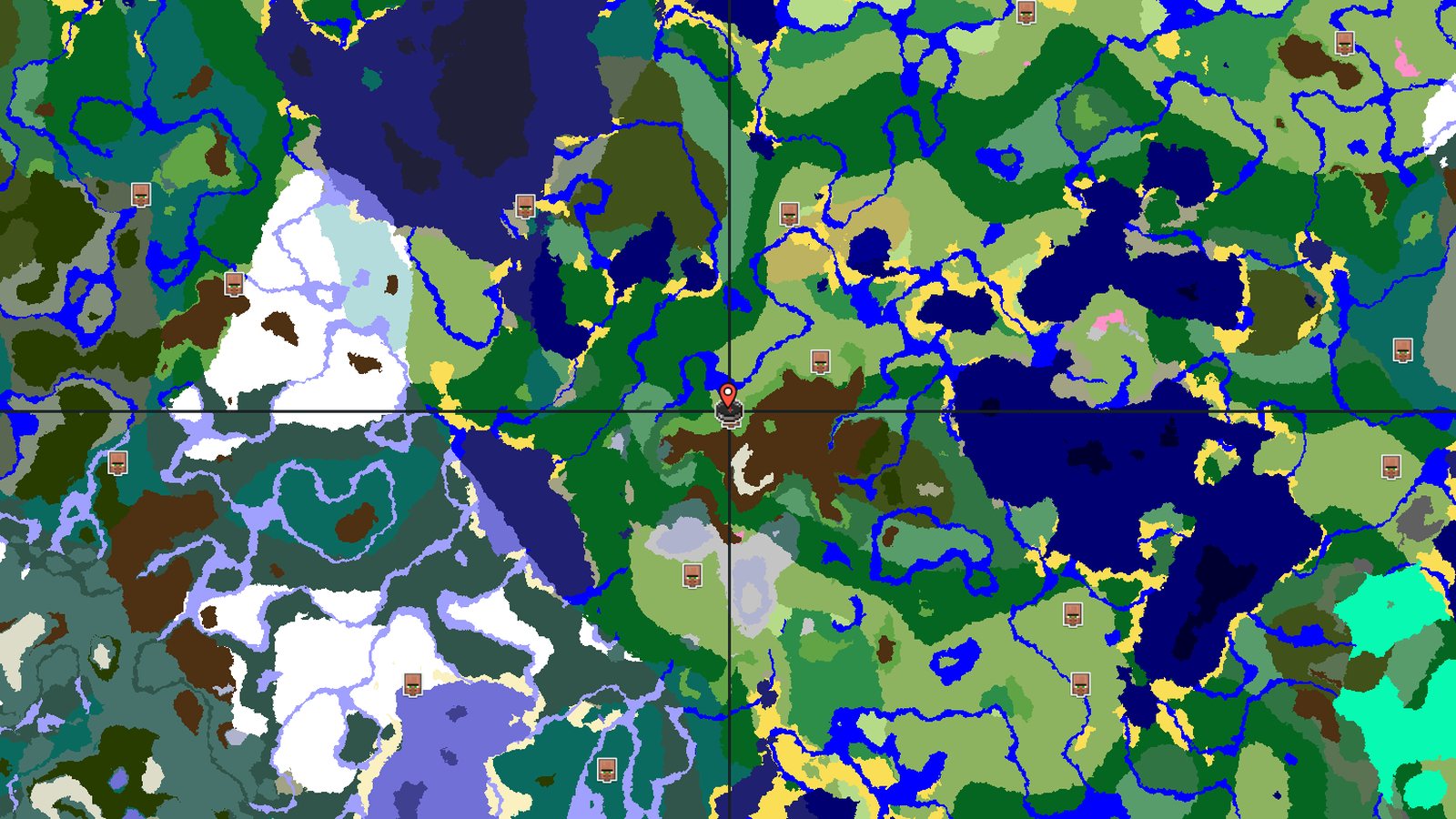 Meadow Spawn With Village And Ancient City — Minecraft seed preview