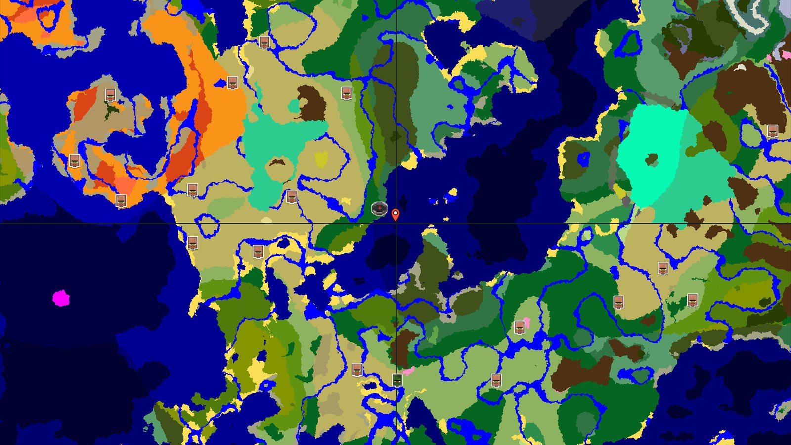 Forest Spawn with Trial Chambers Nearby — Minecraft seed preview