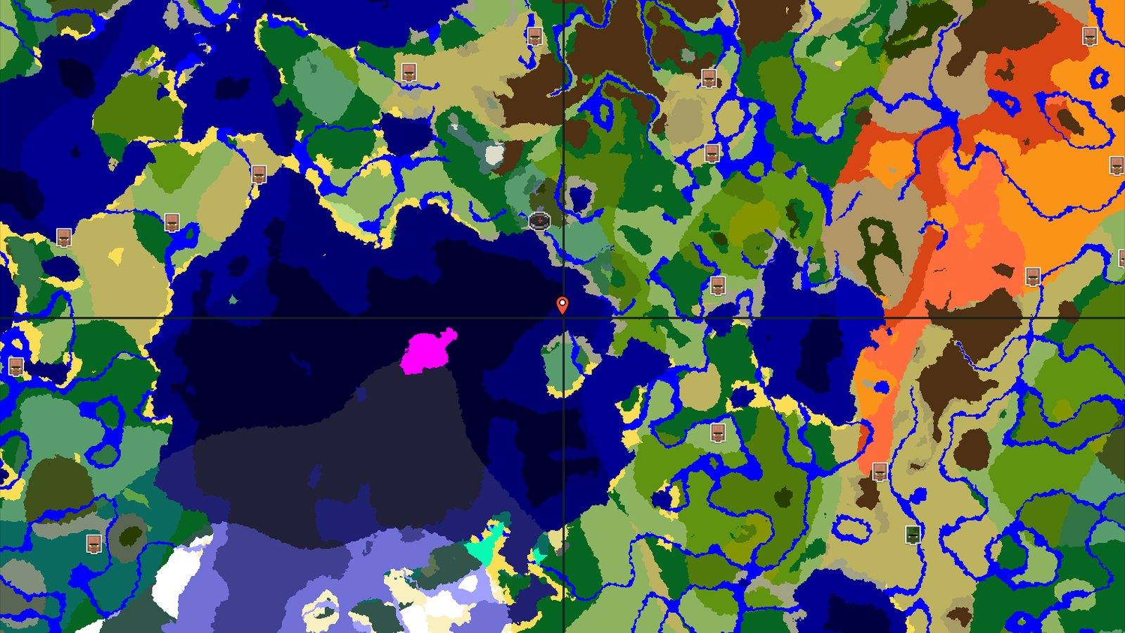 Jungle and Peaks near Spawn, with a Nearby Ancient City — Minecraft seed preview