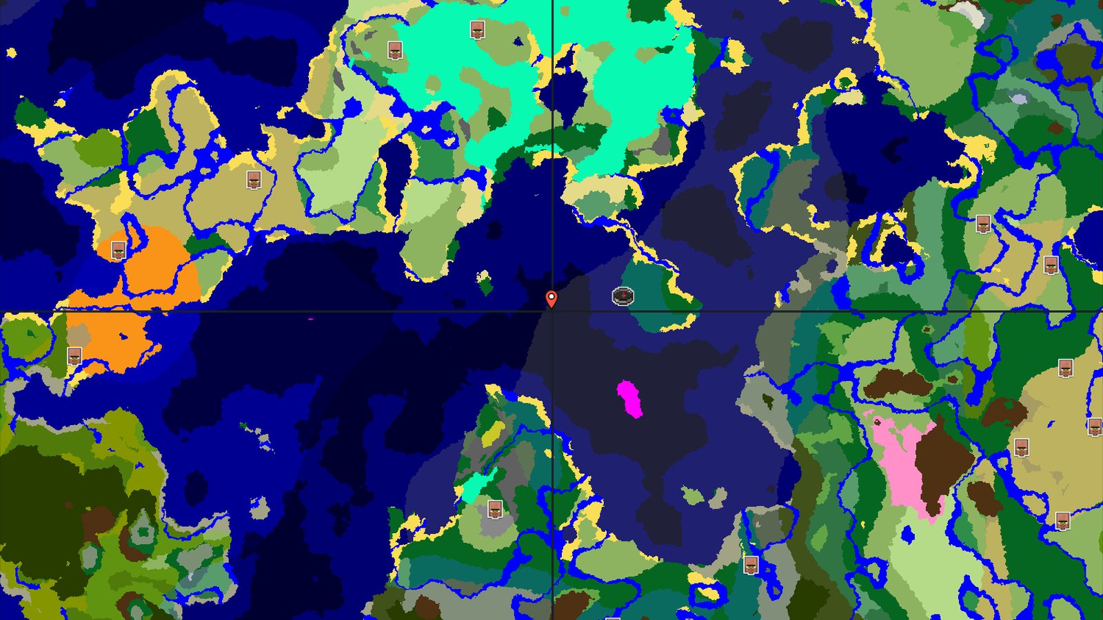 Taiga Island Spawn with Nearby Ocean Adventures — Minecraft seed preview