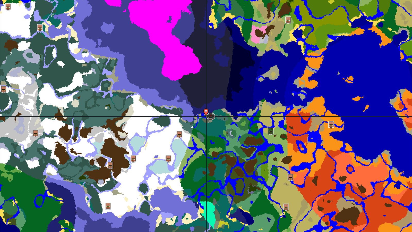 Spawn in Taiga with Trial Chambers and an Ancient City — Minecraft seed preview