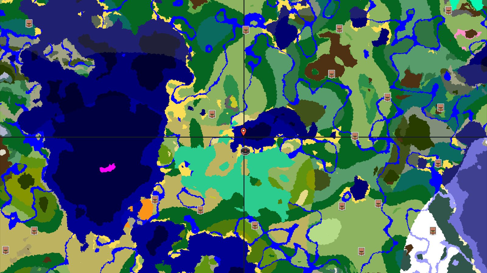 Mangrove Swamp Spawn with Nearby Trial Chambers — Minecraft seed preview
