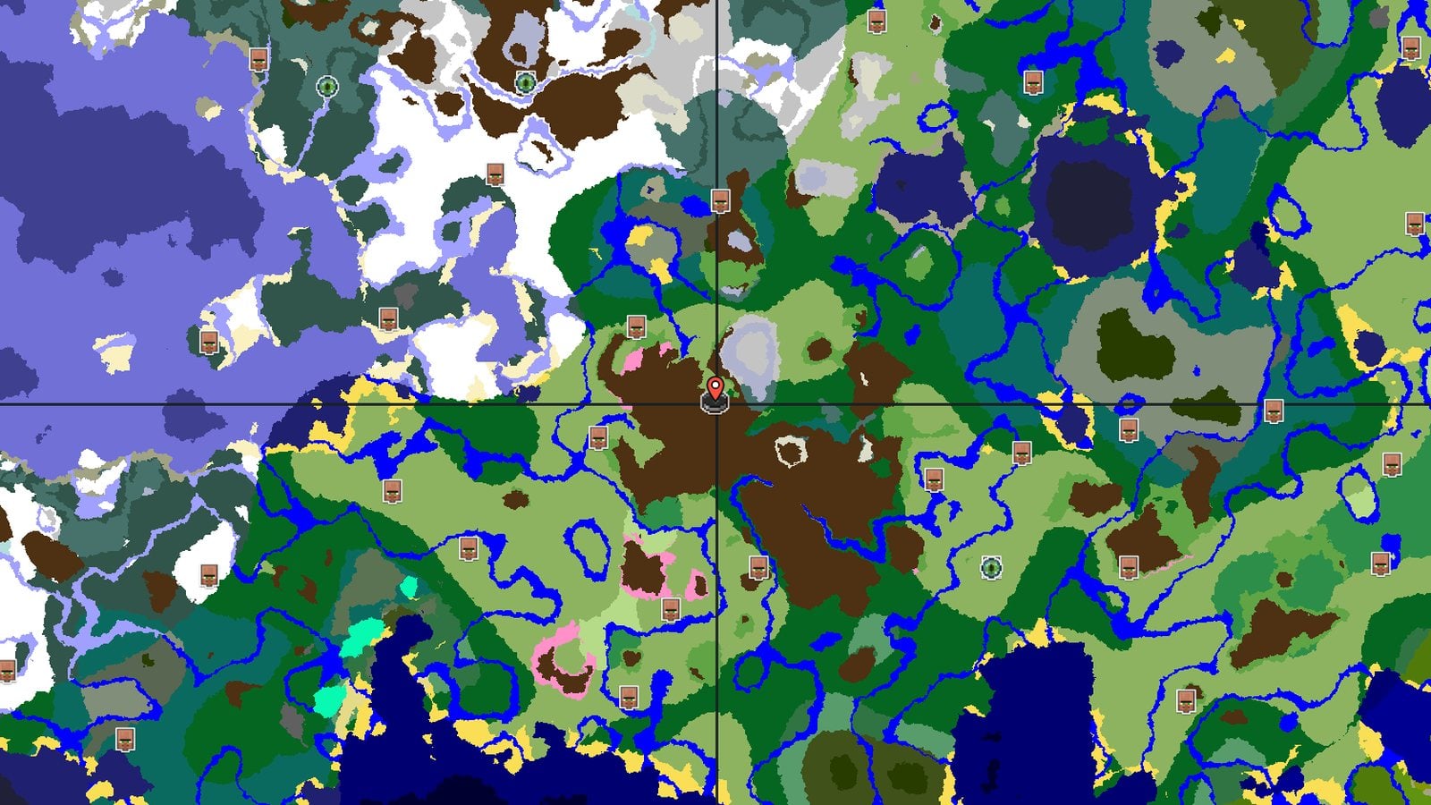 Meadow Spawn Near an Ancient City and Trial Chambers — Minecraft seed preview