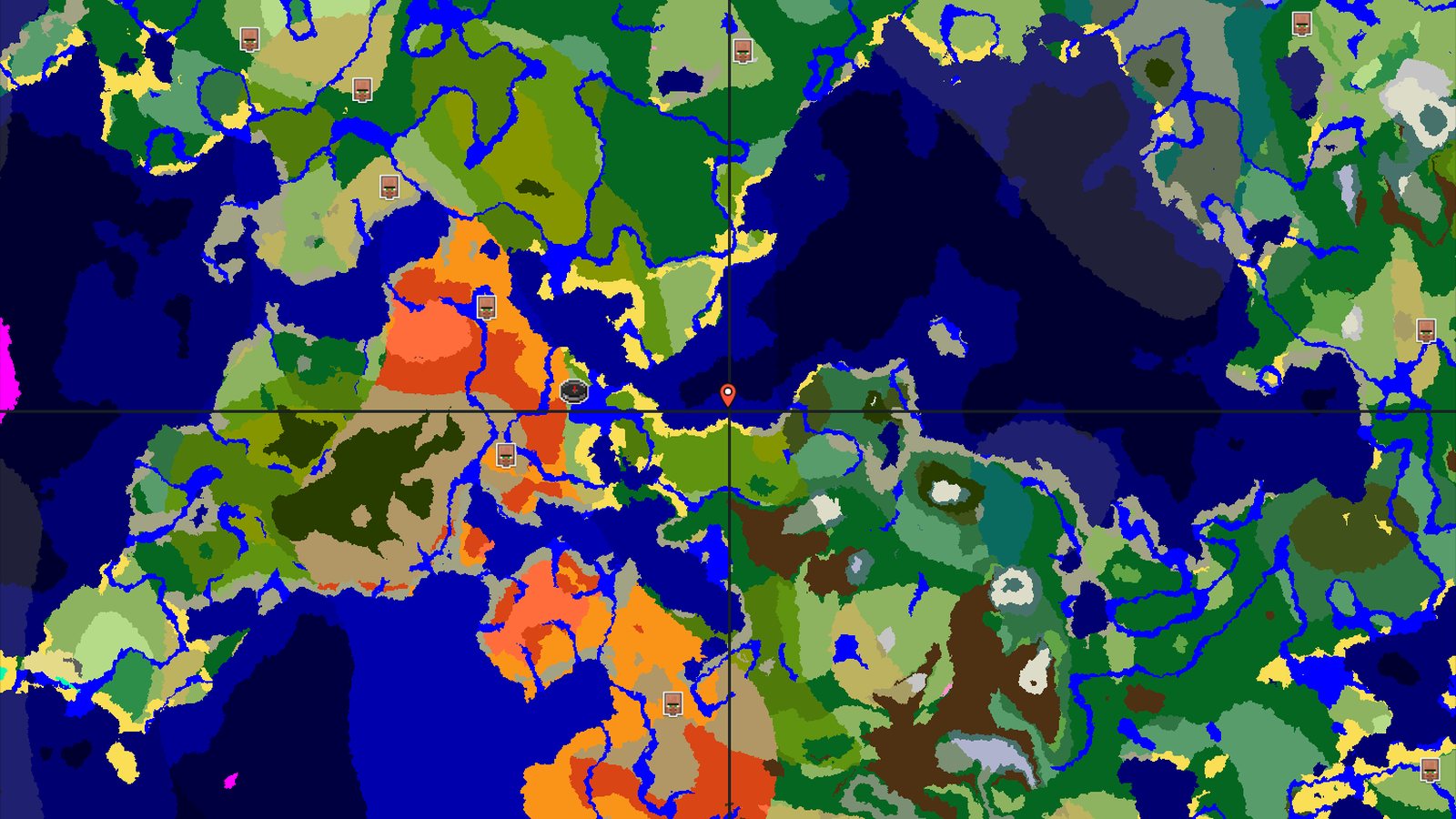 Spawn Near Jungle, Badlands, and Ancient City — Minecraft seed preview