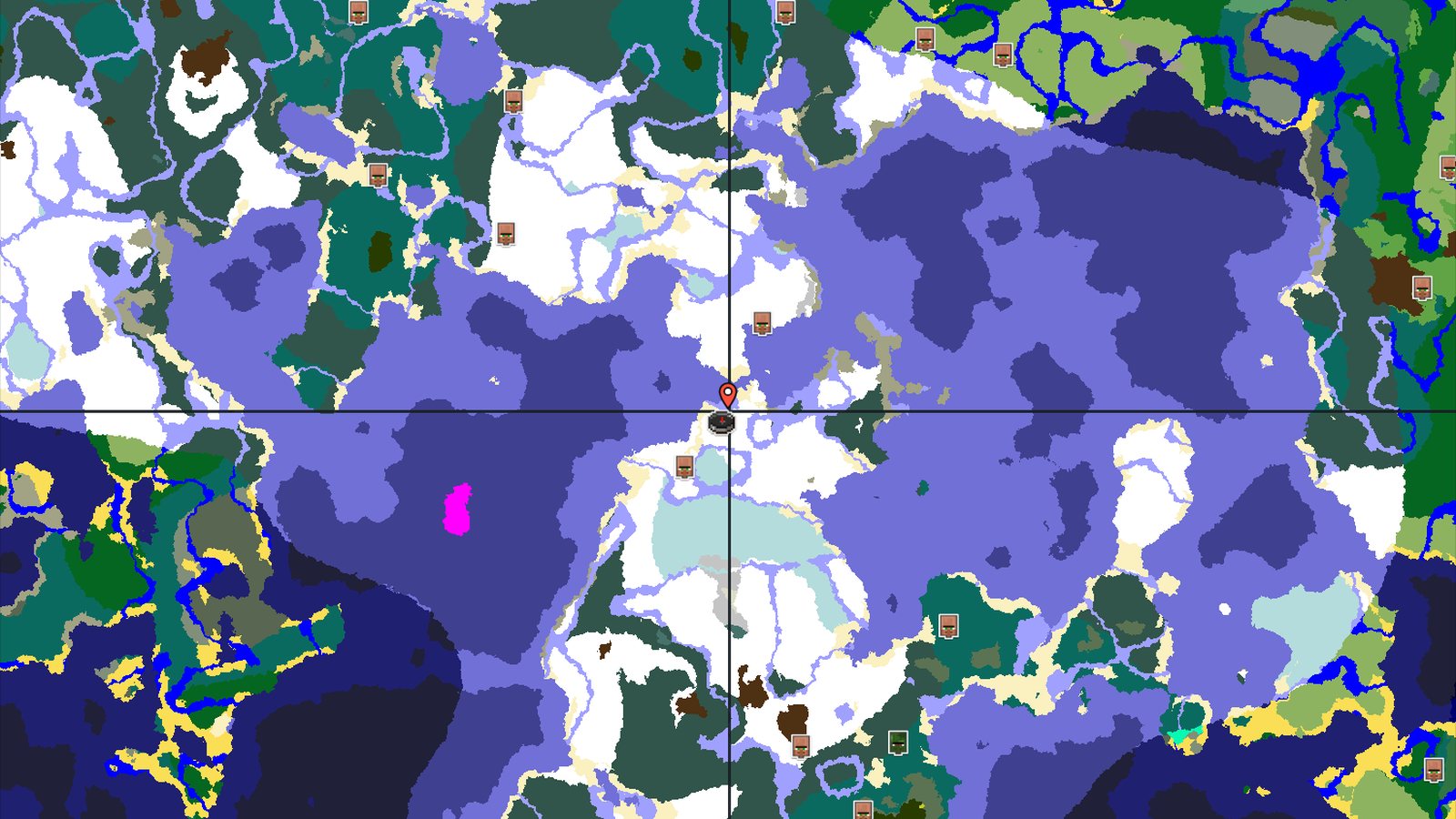 A Freezing Start to an Icy World — Minecraft seed preview