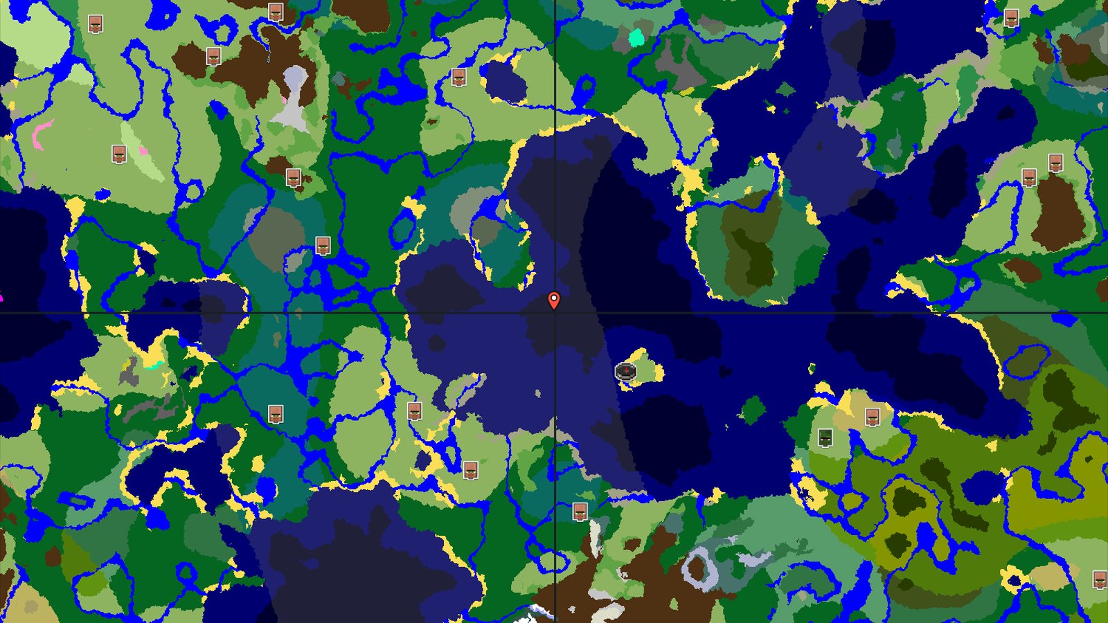 A Coastal Spawn for Early Ocean Exploration and Trials — Minecraft seed preview