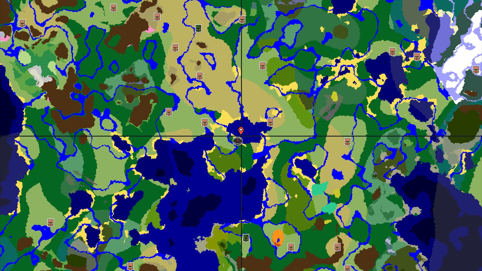 Jungle and Savanna with Close Trial Chambers — Minecraft seed preview