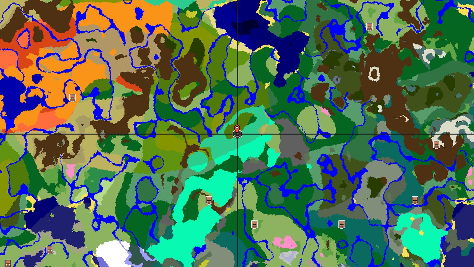 Mangrove Swamp Spawn with Nearby Jungle and Dripstone — Minecraft seed preview
