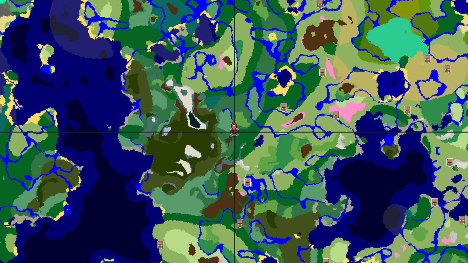Forest Spawn with Nearby Ancient City and Peaks — Minecraft seed preview