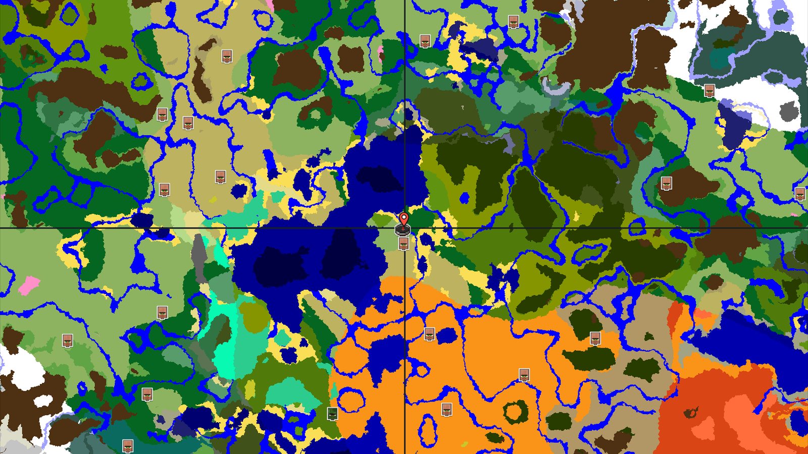 A Jungle, Savanna, and Ocean Seed — Minecraft seed preview
