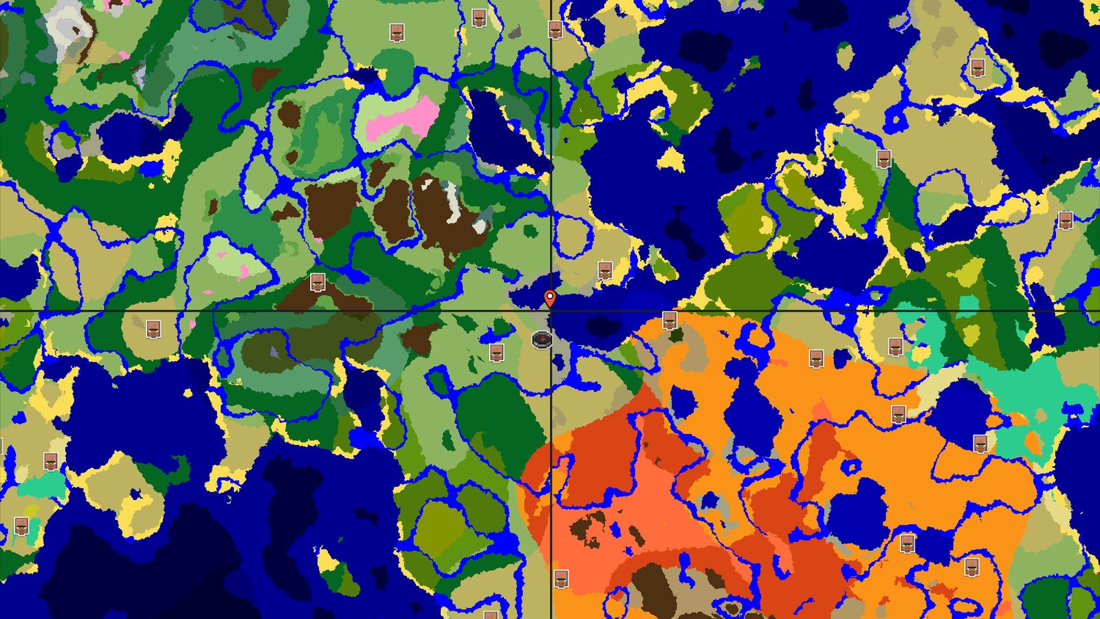 Savanna Spawn with Trial Chambers Nearby — Minecraft seed preview