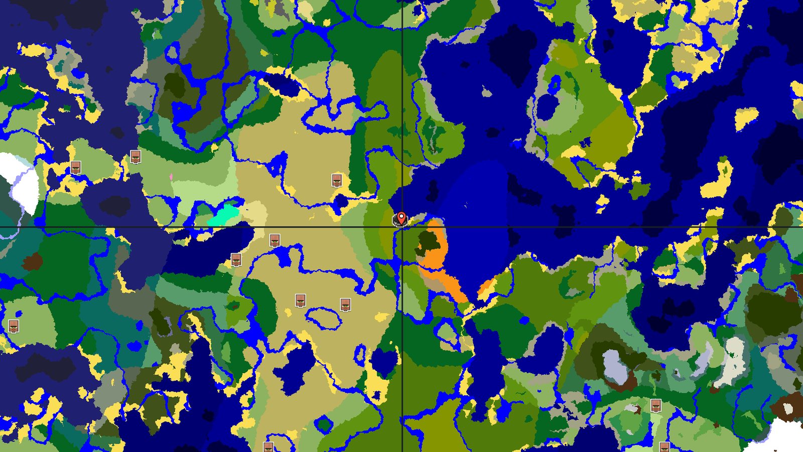 Bamboo Jungle Beside an Ocean Inlet — Minecraft seed preview