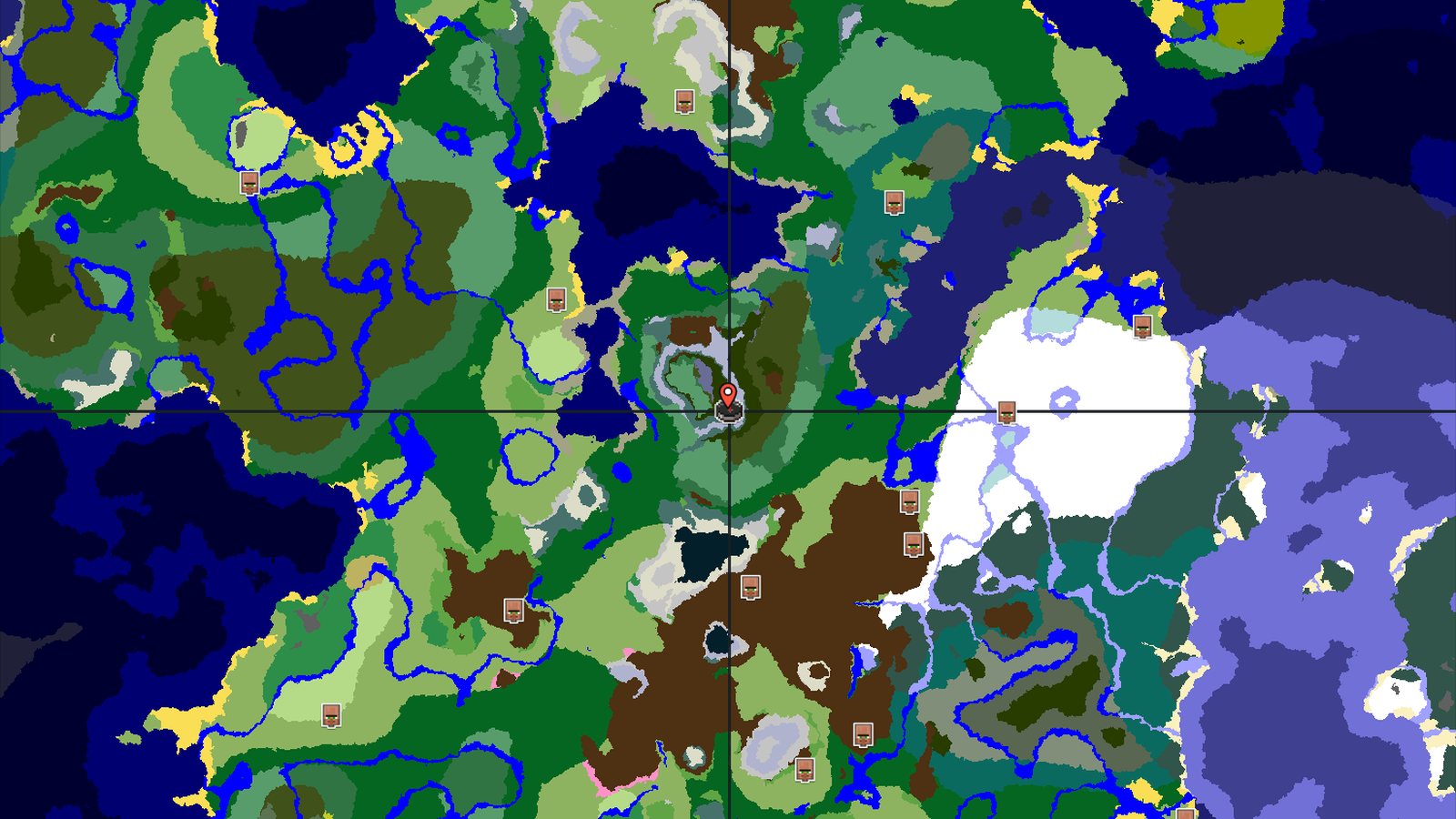 A Mountainous Start with Ancient Secrets — Minecraft seed preview