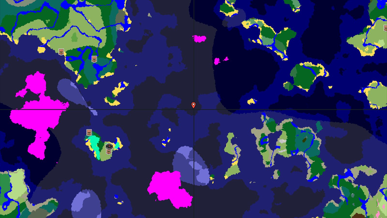 A Quick Start to Structures, Then Deep Ocean — Minecraft seed preview